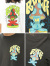 RVCA,ルーカ,Tシャツ,半袖,綿100%,サーフ,スケボー,キノコ,カラフルデザイン,BC041-257