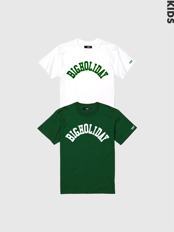 TMT,Tシャツ,キッズ,BIGHOLIDAY,綿,100%,半袖,日本製,TCSF25SP02,5.6oz,COTTON,S/S,Tee,人気,定番,数量限定,110cm,130,150