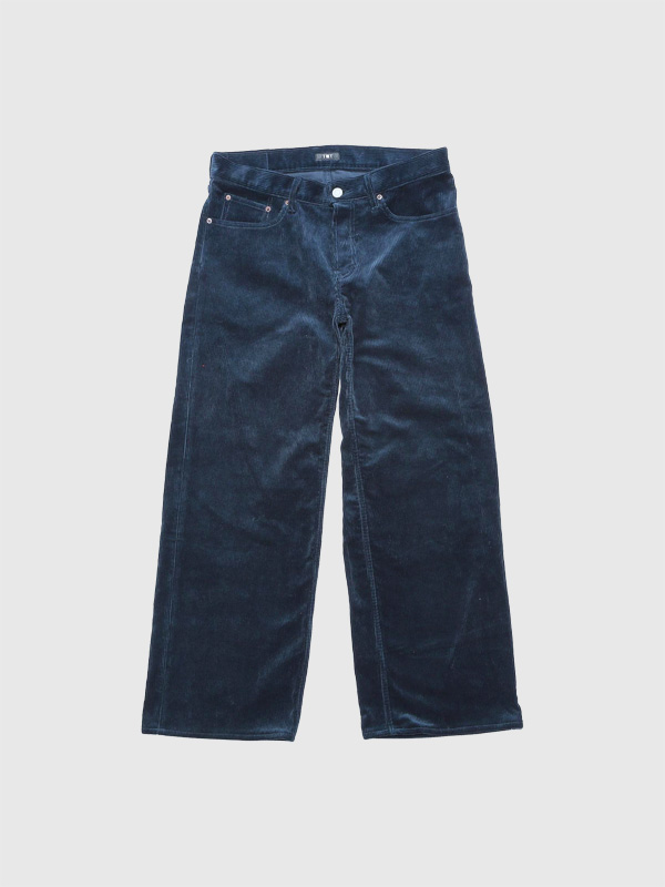 TMT,コーデュロイ,パンツ,ワイド,ストレート,８ウェル,ヘビーコール,5ポケット,綿,100%,メンズ,TPTF2503,CORDUROY,PANTS