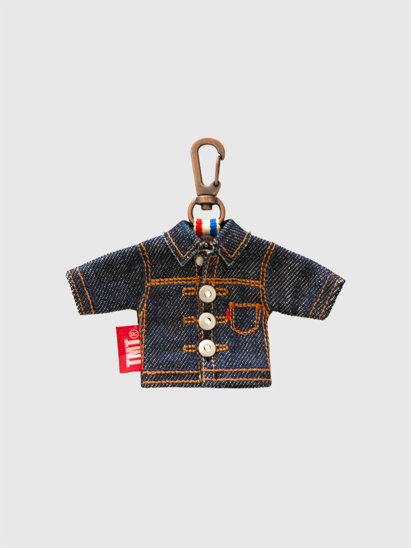 TMT,HQデニム,キーホルダー,デニムジャケット,デニムパンツ,大戦モデル,ミニチュア,経年変化,TACS25SP01,TACS25SP02,HQ,DENIM,KEY,HOLDER