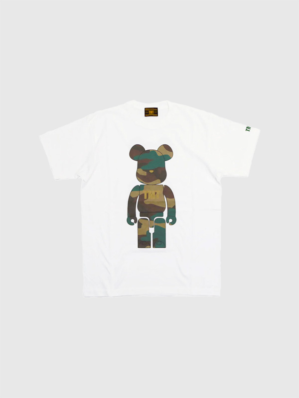 BE@RBRICK,TMT,Tシャツ,メンズ,レディース,半袖,ブランド,綿,100％,白,おしゃれ,かっこいい,シンプル,カジュアル,TCSS22BA02
