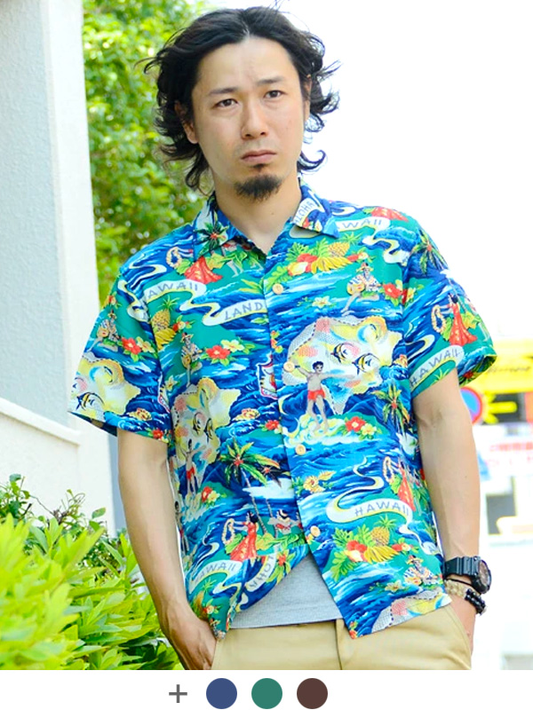 SUN,SURF,サンサーフ,アロハ,2023,スペシャルエディション,LAND,OF,ALOHA,SPECIAL,EDITION,HALE,HAWAII,メンズ,レディース,SS39059