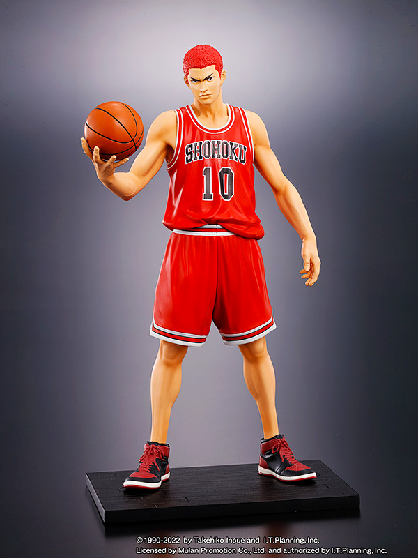 SLAM,DUNK,スラムダンク,フィギュア,One,and,Only,桜木花道,湘北,バスケットボール,バスケ,専用台座,エムアイシー,16.5cm