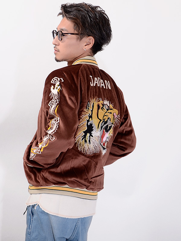 TAILOR,TOYO,テーラー東洋,スカジャン,別珍,2020,メンズ,レディース,ユニセックス,東洋,ROARING,TIGER,×,WHITE,EAGLE,龍,虎,TT14652-138