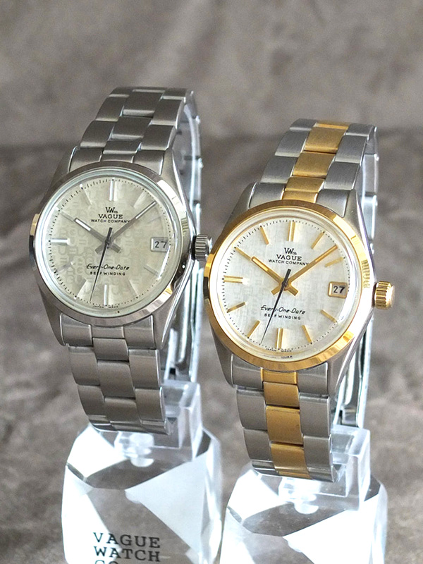 VAGUE,WATCH,Co,ヴァーグ,ウォッチ,カンパニー,腕時計,エヴリィワンデイト,Every-One-Date,防水,日本製,自動巻き