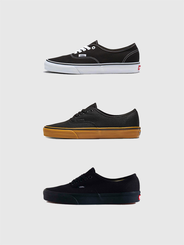 ファッション,通販,VANS,ヴァンズ,バンズ,スニーカー,オーセンティック,ローカット,シグネチャー,VN000EE3,BKA,BLK,BLK,GUM,UA,AUTHENTIC