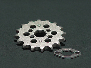 フロントスプロケット(15丁) [YB-1/YB50]