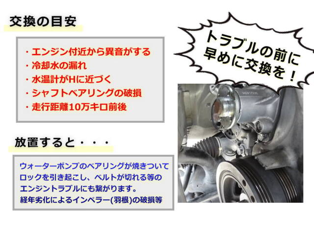 ウォーターポンプ ガスケット付 ダイハツ 純正品番 16100-B9280