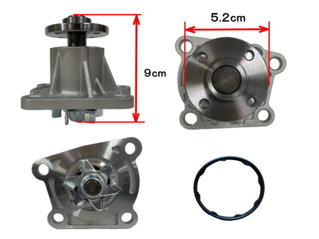 ウォーターポンプ ガスケット付 ダイハツ 純正品番 16100-B9280 16100