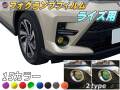 フォグランプフィルム (ライズ) 車種専用 カット済み 左右セット ステッカー シール フォグライト ライトフィルム レンズ A200A A210A トヨタ