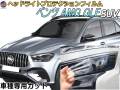 ヘッドライトプロテクションフィルム (ベンツAMG GLE SUV)  車種専用 カット済み 左右セット ヘッドライト保護 透明 W167(167161/167189) 令和2年5月～マイナーチェンジまで MERCEDES BENZ