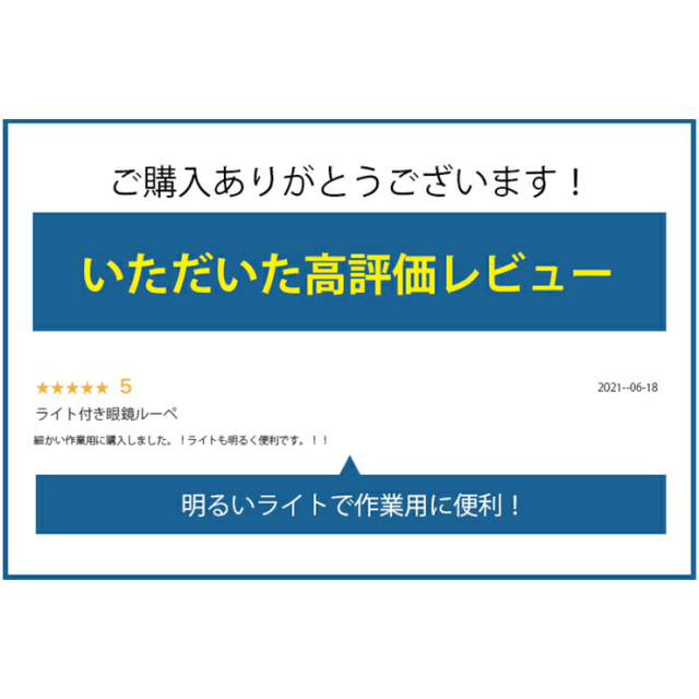 拡大鏡 ルーペ 老眼鏡 SMARTEYE LIGHT メガネ型ルーペ 1.6倍 led