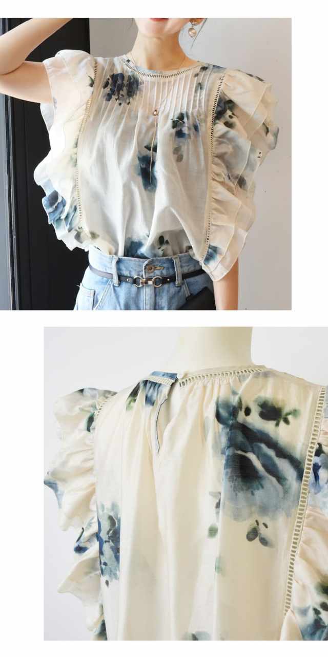 AUSTIN REED レースブラウス ビジュー パール レース シアー ROSE BUD｜シアーレースブラウス | Rakuten Fashion(楽天