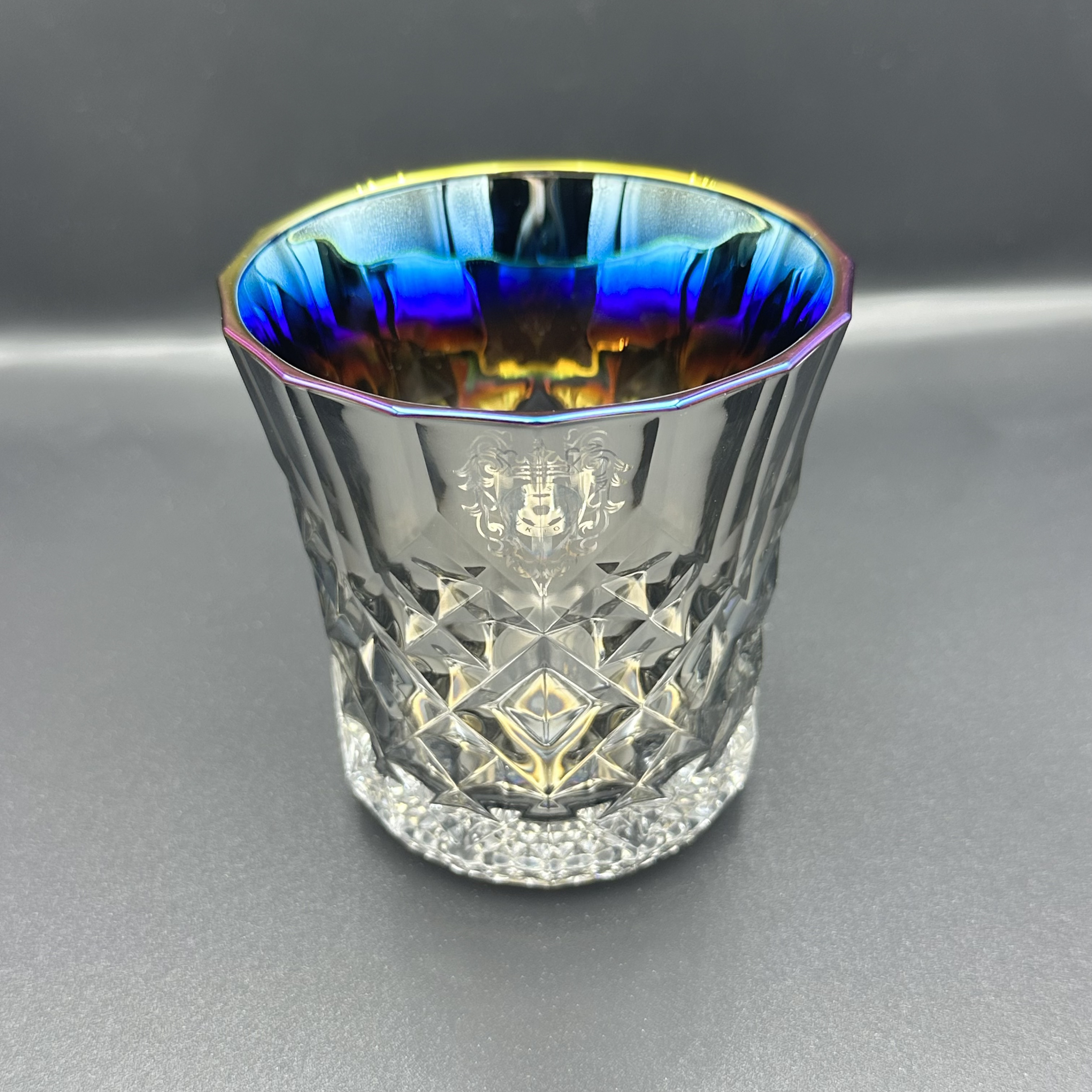 アビスパ福岡エンブレム入りジュエリーグラス（サイン入り）