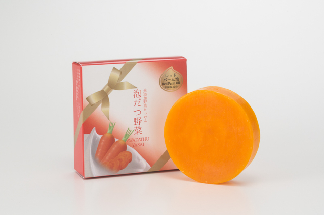 泡だつ野菜　にんじん