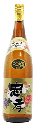 忠孝　３年　43度　1800ｍｌ