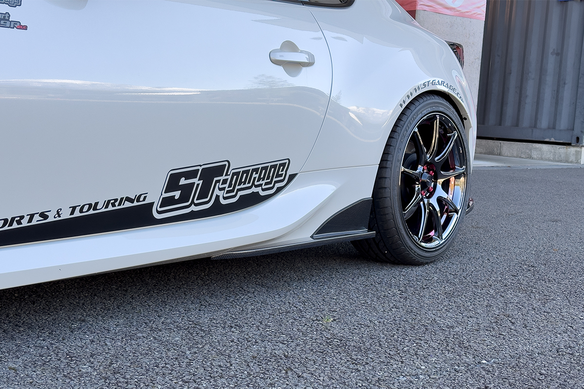 GR86/ZN8 カーボンサイドアンダースポイラー