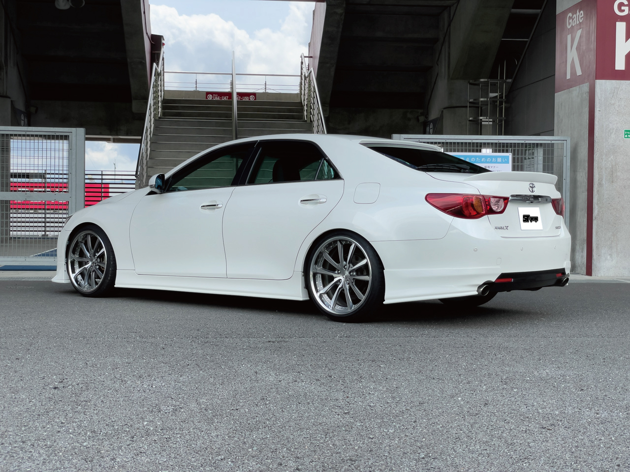 <塗装済> マークＸ/ＧＲＸ130　トランクスポイラー Ver.2