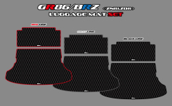 ラゲッジマット セット for GR86/BRZ