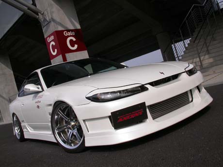 【きれい】シルビア S15 純正 バンパー WK0 白 シルビア/S15 フロントエアロバンパー