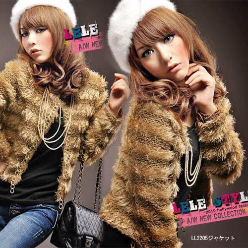 LADYモード格上げ♪ふわふわファージャケット