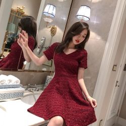 ファッションショップAya☆ミニAライン・フレアーワンピース