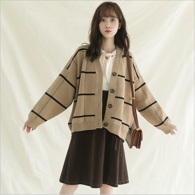 ボーダーライン・カーディガン