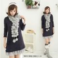 兎毛ストール灰（５色展開）