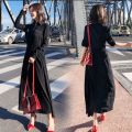 シャツロング・ロールＵＰ・ロングワンピース