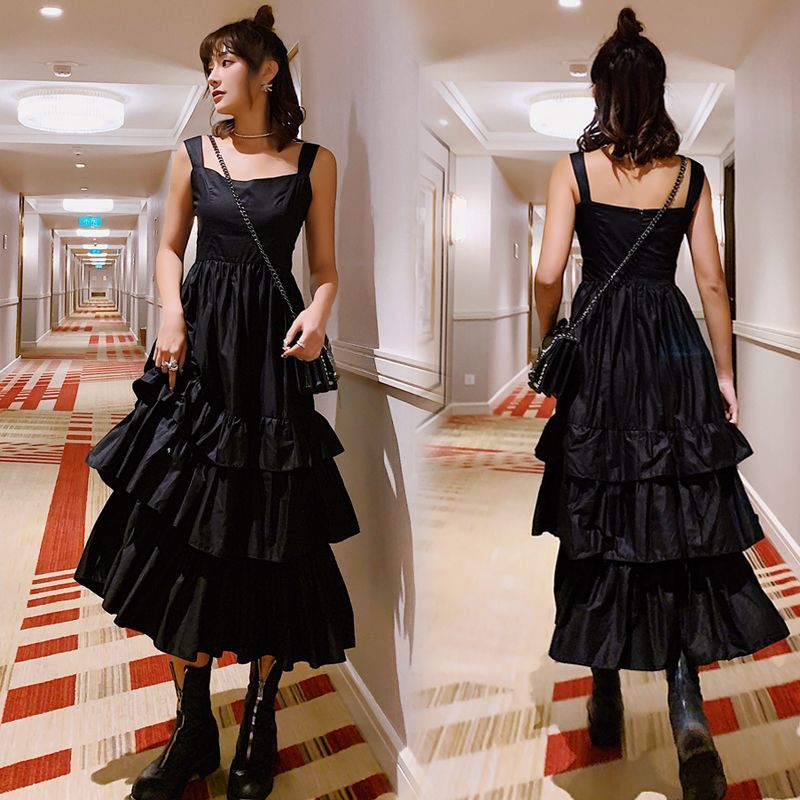 フリル・ティアード・ワンピース