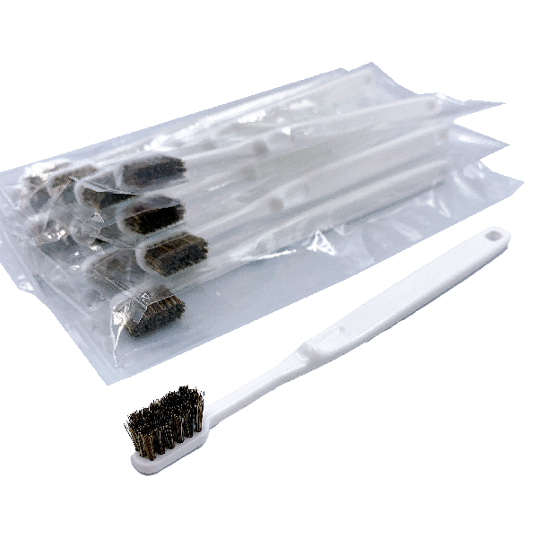 天然毛ハブラシ馬毛《やわらかめ》12本セット