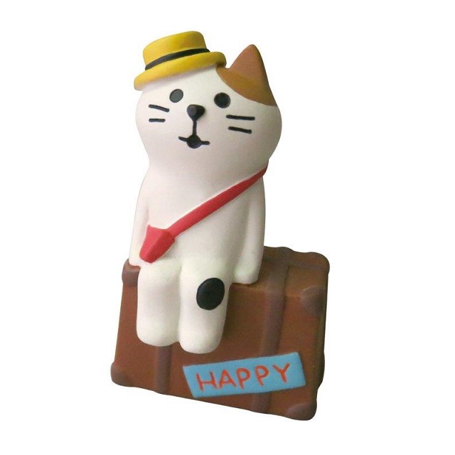 コンコンブル　三毛猫トランク
