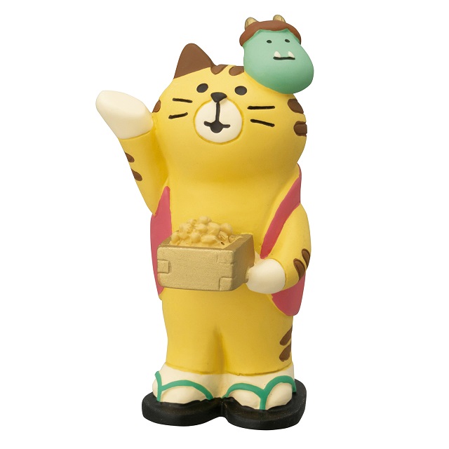 コンコンブル　豆まきとら猫