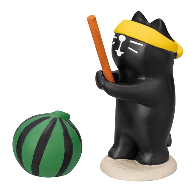 コンコンブル　すいか割り猫