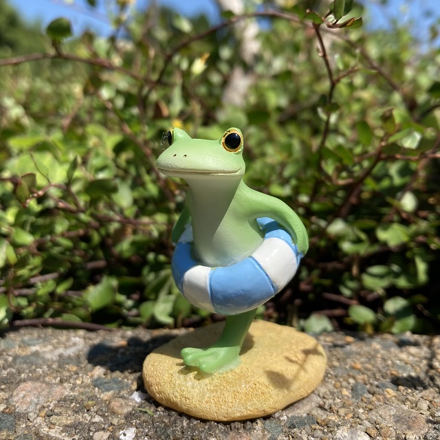 コポーうきわで大はしゃぎ１