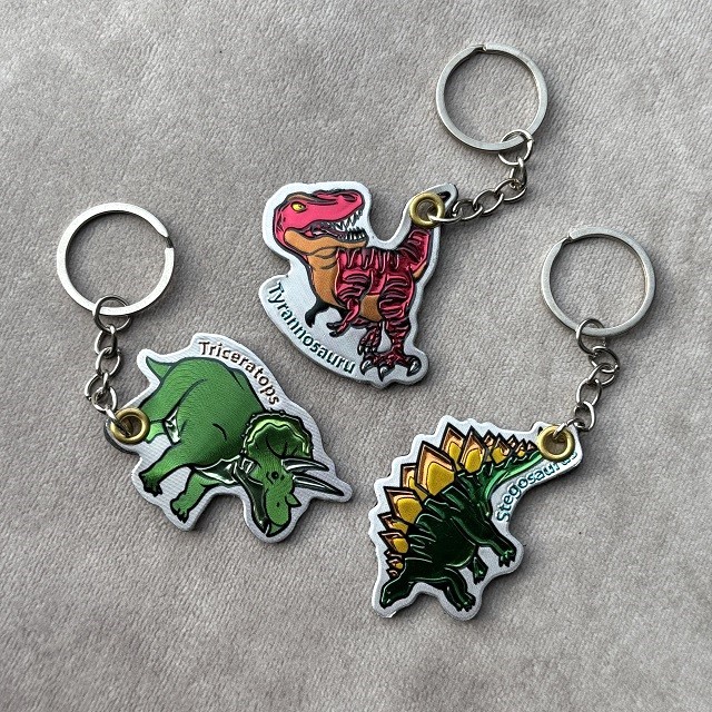 ダイナソーキーホルダー１