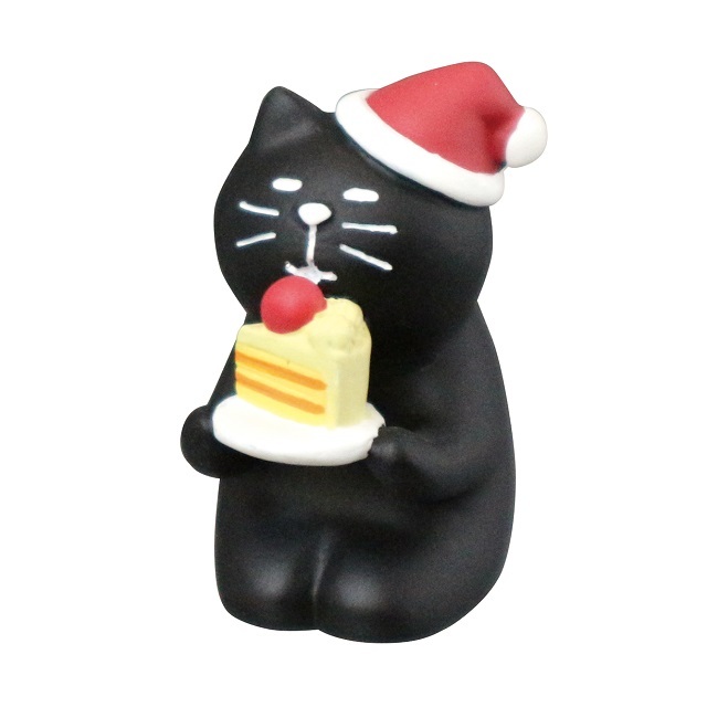 コンコンブル　ケーキ黒猫