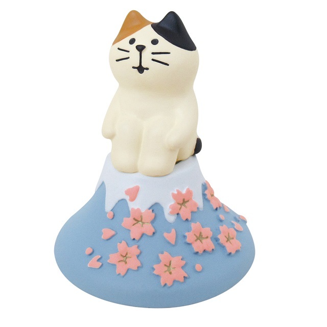コンコンブル　富士山桜猫