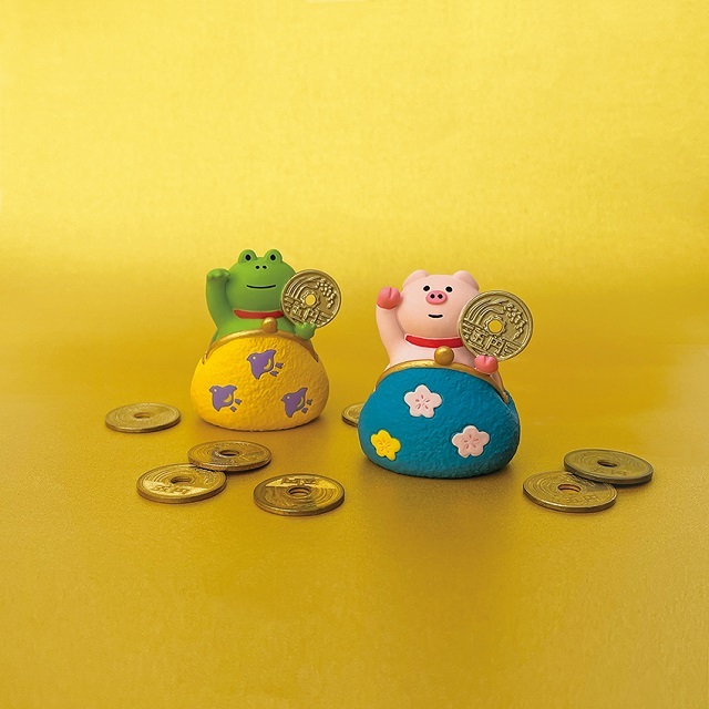 コンコンブルひょっこり金運がま口５