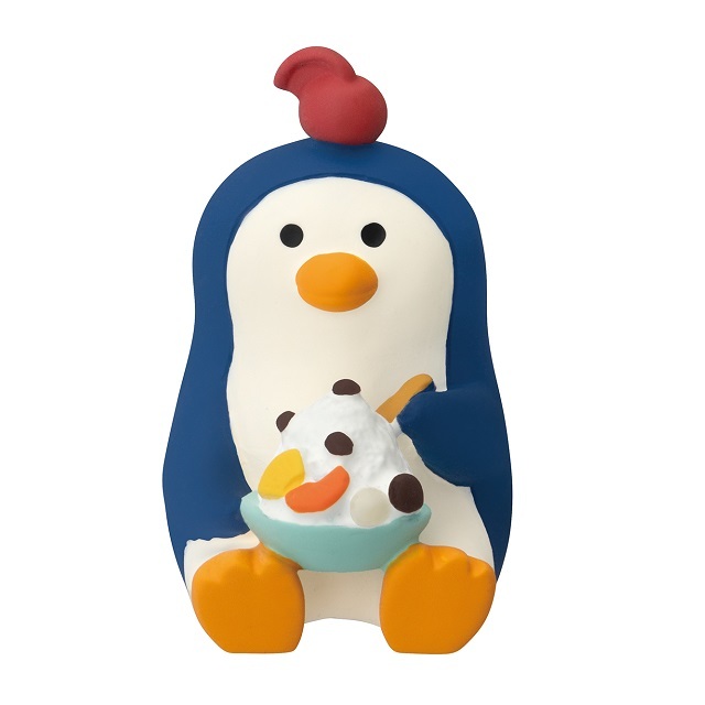 concombre(コンコンブル)まったり夏すずみ あんみつ氷ペンギン concombre(コンコンブル)まったり夏すずみ あんみつ氷ペンギン