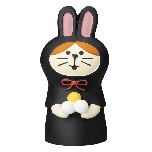 コンコンブル　お月見うさぎ　黒