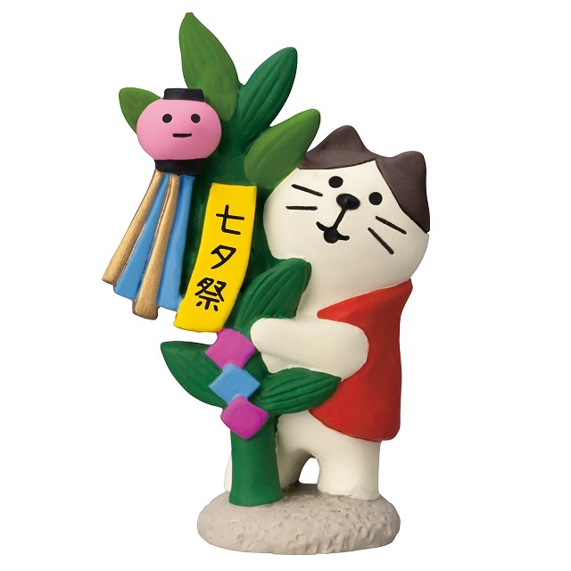 コンコンブル　笹飾りにゃんこ
