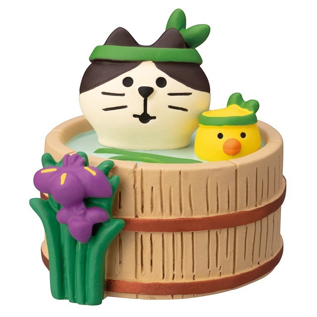 コンコンブル　菖蒲湯にゃんこ