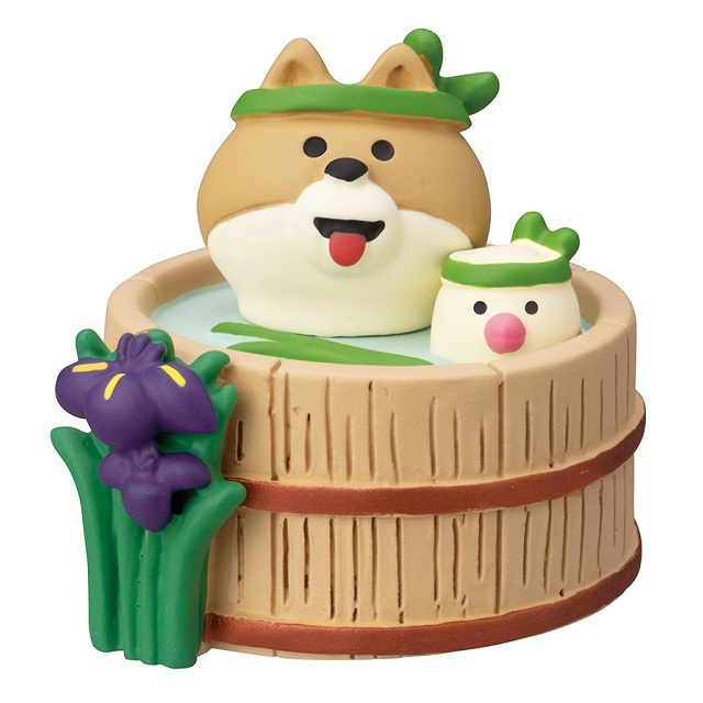 コンコンブル　菖蒲湯わんこ