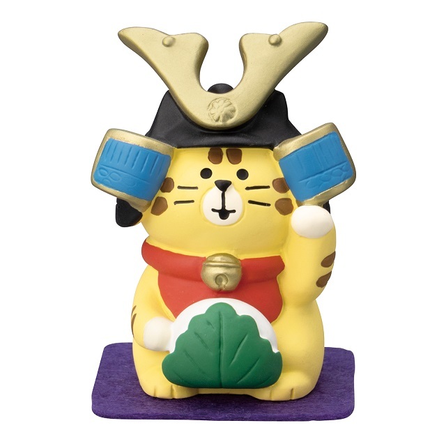 コンコンブル　端午の招き猫　柏餅