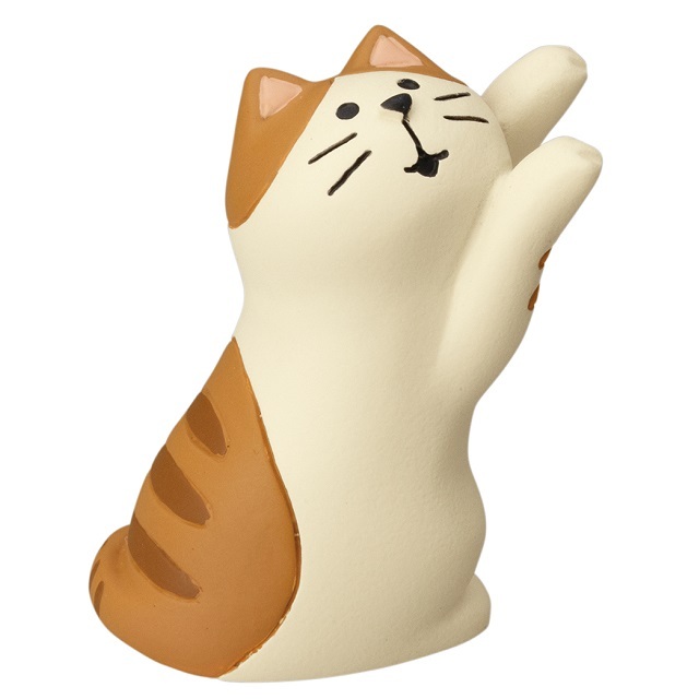 コンコンブル　つめとぎ猫　茶トラ