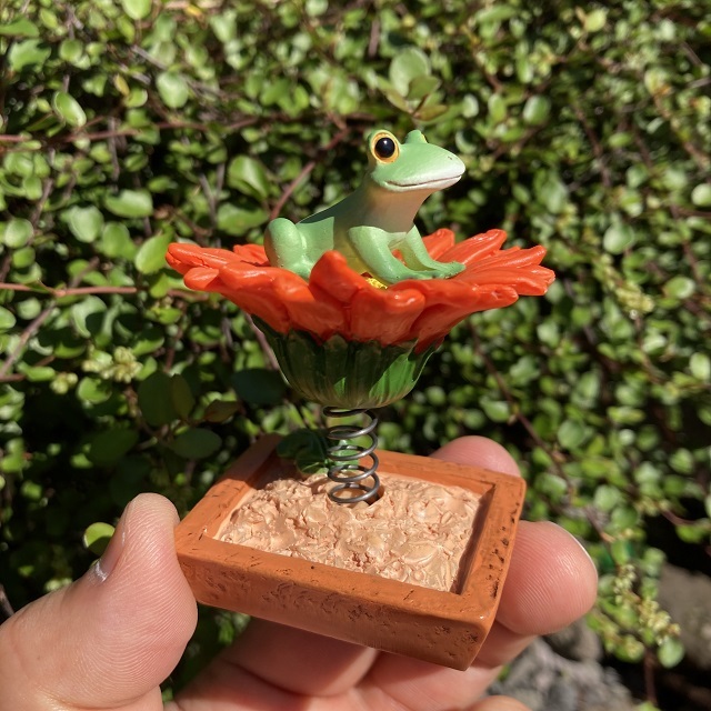 コポーガーベラの上でゆらゆら３