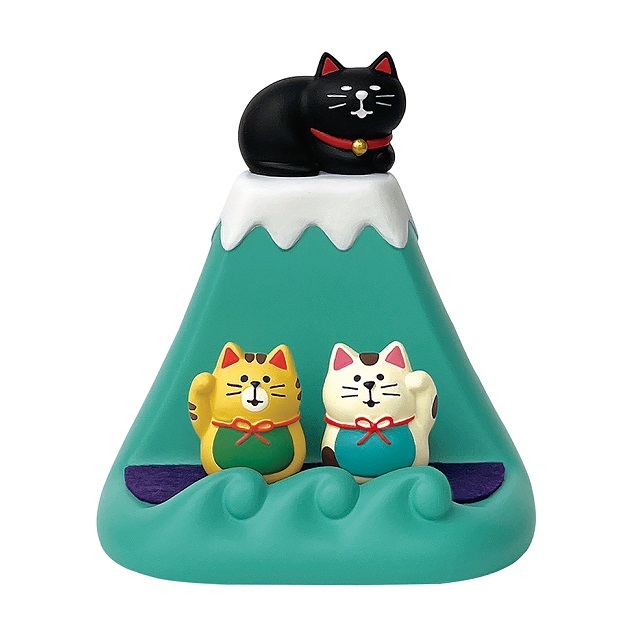 富士山と日本猫４