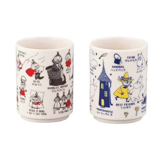 ムーミン寿司湯呑２