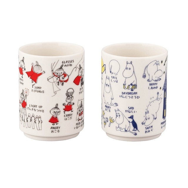 ムーミン寿司湯呑３